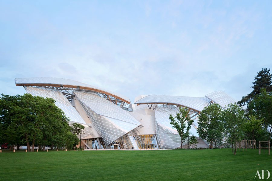 Did you see Louis Vuitton's Swirling Glass Sails?